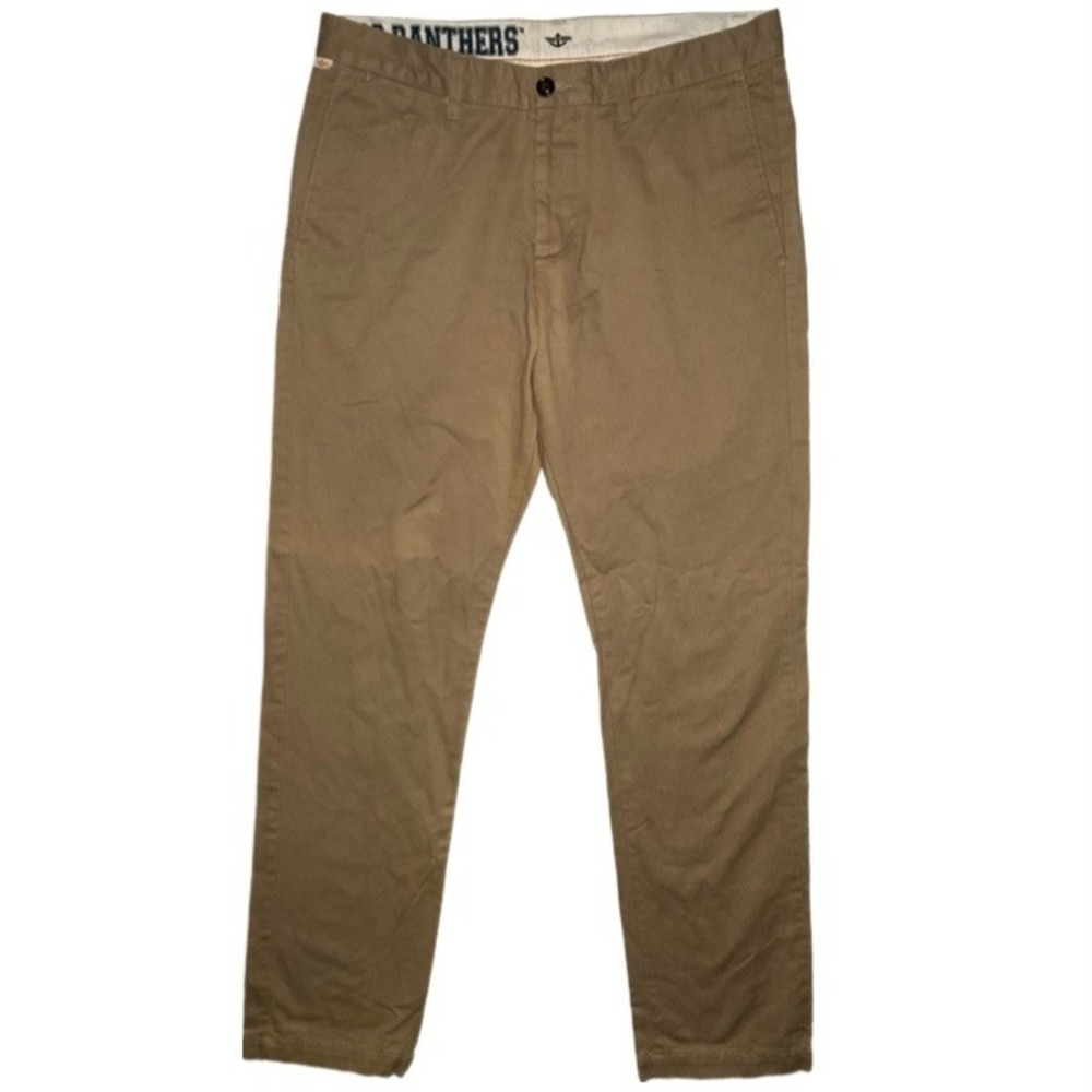 Dockers Pants Mens Medium 33x32 University of Pittsburgh Panthers Khaki Chinos